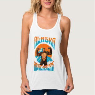 Kopie von Alaska Adventure Funny Sasquatch Tank Top