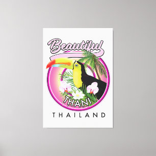 Kopie von Beautiful Thani Thailand Leinwanddruck
