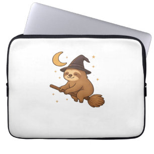 Kopie von Ghost Igel Librarian - Niedliches Hallow Laptopschutzhülle