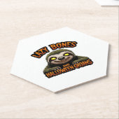 Kopie von Lazy Bones and Halloween Groans - Creepy Untersetzer (angewinkelt)