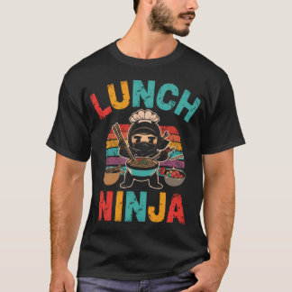 Kopie von Lunch Ninja– Lustiges Geschenk für Caf T-Shirt