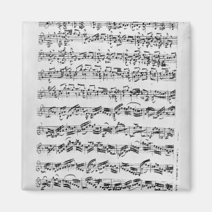 Kopie von 'Partita in d-Moll für Violin Magnet