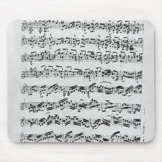 Kopie von 'Partita in d-Moll für Violin Mousepad (Vorne)