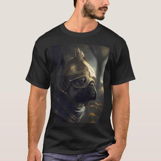 Kopie von Soldat: Mops T-Shirt (Vorderseite)