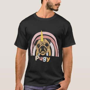 Kopie von Süßer Mops - Handgezeichnet, süßer Mops  T-Shirt