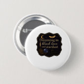 Kopie von Whimsigoth Fantasy Mystische Wälder, Mon Button (Vorne & Hinten)