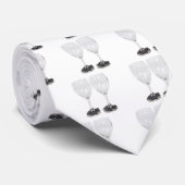 Kopie WineGlassesGrapes110709 Krawatte (Gerollt)
