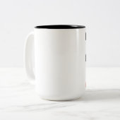 Kopien-und Pasten-Tasse Zweifarbige Tasse (Vorderseite Links)