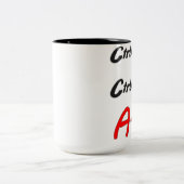 Kopien-und Pasten-Tasse Zweifarbige Tasse (Mittel)