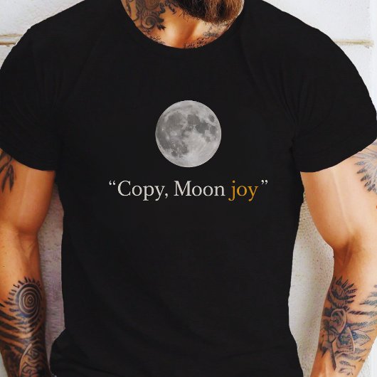 Kopier-Mond-Freude T-Shirt