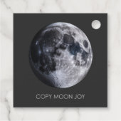 Kopiere Mond Freude Geschenkanhänger (Rückseite)