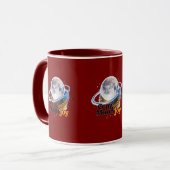 Kopiere Mond Freude Himmelsplanet Grafik MUG Tasse (Vorderseite Links)