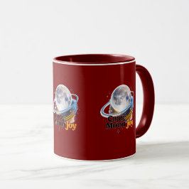 Kopiere Mond Freude Himmelsplanet Grafik MUG Tasse