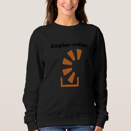 Kopieren Einfügen Programmierer Softwareentwickler Sweatshirt (Vorderseite)