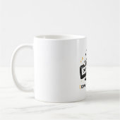 Kopieren Einfügen Überleben - Lustiger Tech Coding Kaffeetasse (Links)