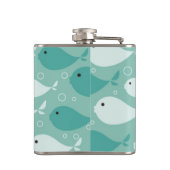 kopieren Sie mit Fischen 2 Flachmann (Rückseite)