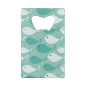 kopieren Sie mit Fischen 2 Kreditkarten Flaschenöffner (Rückseite)