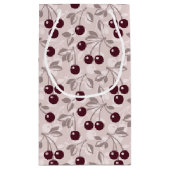 Kopieren Sie mit Kirschen 2 Kleine Geschenktüte (Rückseite)