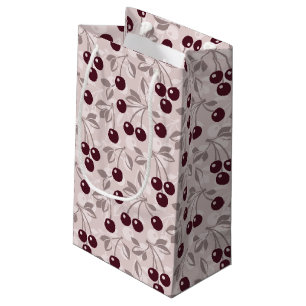 Kopieren Sie mit Kirschen 2 Kleine Geschenktüte