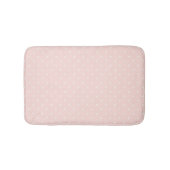 Kopieren Sie mit weißen Tupfen 2 Badematte (Vorderseite)