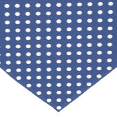 Kopieren Sie mit weißen Tupfen 2 Kurzer Tischläufer (Ecke)