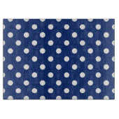 Kopieren Sie mit weißen Tupfen 2 Schneidebrett (Vorderseite)