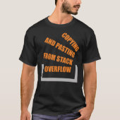 Kopieren und Einfügen von Stack Overflow Classic T T-Shirt (Vorderseite)
