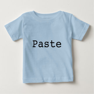 Kopieren und Einfügen von zwei Gewinnern "PASTE" Baby T-shirt