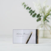 Kopierpapier-PC-Visitenkarte Visitenkarte (Stehend Vorderseite)