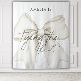 Kopiert den Hintergrund des Brautparty "Knoten" Wandteppich