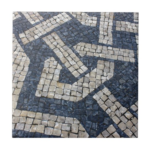 Kopiert Portugiesisch, Portuguese Pavement Fliese (Vorderseite)