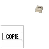 Kopierter Text Gummistempel (Stempel)