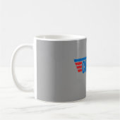 Kopilot Wings Abzeichen - Luftfahrt Kaffeetasse (Links)