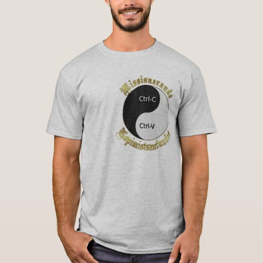 Kopimism (Kopimi) T-Shirt (Vorderseite)