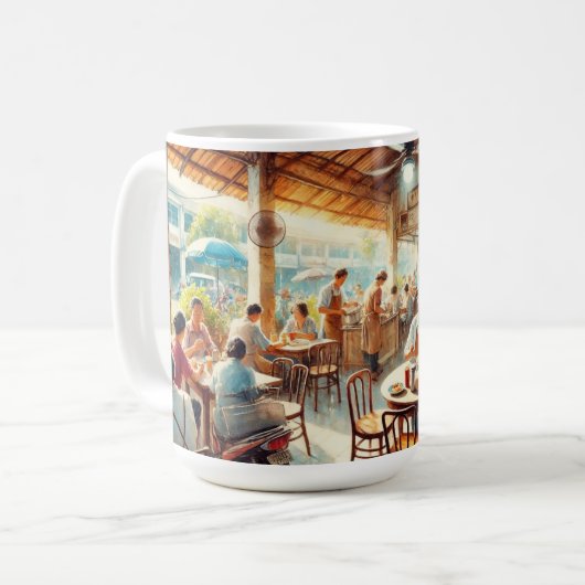 Kopitiam in Penang Kaffeetasse (Vorderseite Links)