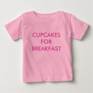 KOPKEN FÜR DAS FRÜHSTÜCK Pink Baby Bodysuit T-shirt