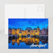 Koppelpoort-Tor, Amersfoort, Niederlande Postkarte (Vorne/Hinten)