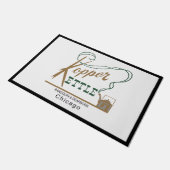 Kopper Kettle Restaurant, Chicago, IL Doormat Fußmatte (Schrägansicht)