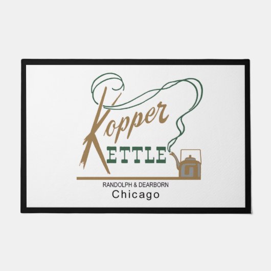 Kopper Kettle Restaurant, Chicago, IL Doormat Fußmatte (Vorderseite)