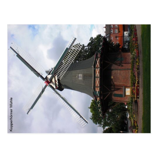 Kopperhörner Mühle / Galerieholländer Postkarte