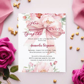 Kopplung der Knoten rosa Bugbrust Bridal Dusche Ei