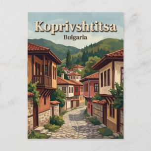 Koprivshtitsa Altstadt Bulgarien Postkarte