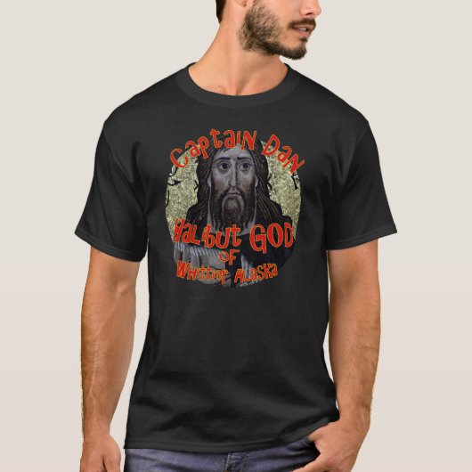 KOPTAIN DAN'S PAGAN FISCHEREIZEICHEN T-Shirt (Vorderseite)