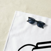 Koptelefoon voor muziek app, radio of mp3 luiteren strandtuch (Beispiel)