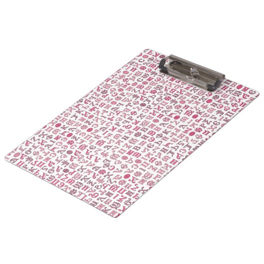 koptisch klemmbrett (Schrägansicht)