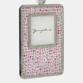 koptisch Rahmen-Ornament silber (Rechts)