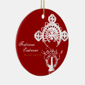 Koptische Querverzierung Keramikornament (Rechts)