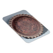 Koptische Tasse, bemalte Terrakotta mit Streifen, Magnet (Rechte Seite)