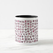 koptisches Alphabet Tasse (Zentrum)