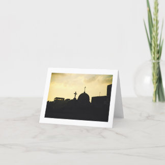 Koptisches Kairo Feiertagskarte